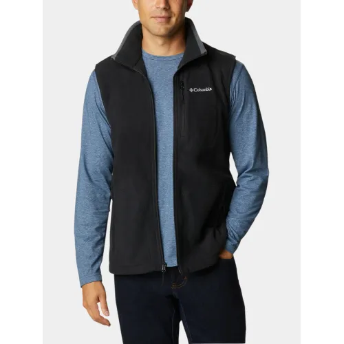 Columbia Fast Trek Fleece Vest Férfi Mellény 009-Black