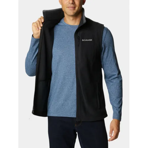 Columbia Fast Trek Fleece Vest Férfi Mellény 009-Black