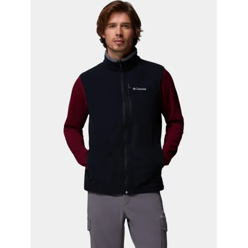 Columbia Fast Trek Fleece Vest Férfi Mellény 009-Black