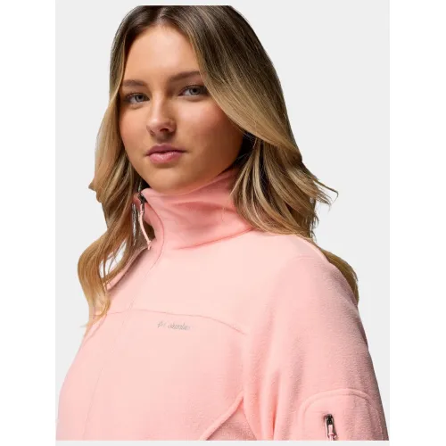 Columbia Fast Trek II Jacket Női Polár, Softshell, Középréteg 669-Pink Sand