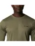 Columbia Zero Rules Long Sleeve Shirt Férfi Hosszú ujjú póló 397-Stone Green