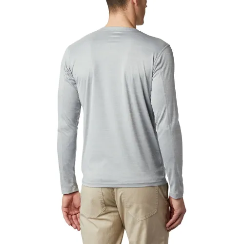 Columbia Zero Rules Long Sleeve Shirt Columbia Zero Rules Long Sleeve Shirt Férfi Hosszú ujjú póló 039-Columbia Grey Heather