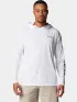 Columbia Terminal Tackle Hoodie Férfi Hosszú ujjú póló 100-White