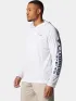 Columbia Terminal Tackle Hoodie Férfi Hosszú ujjú póló 100-White