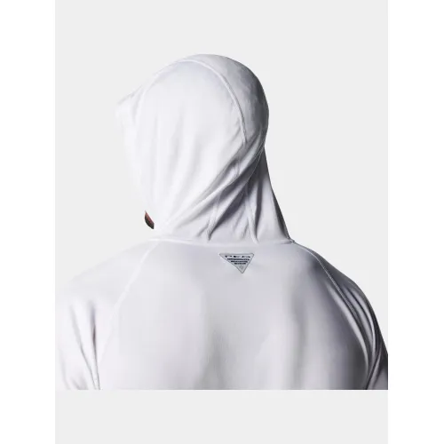 Columbia Terminal Tackle Hoodie Férfi Hosszú ujjú póló 100-White