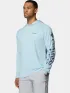 Columbia Terminal Tackle Hoodie Férfi Hosszú ujjú póló 482-Marine Light