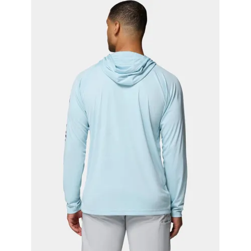 Columbia Terminal Tackle Hoodie Férfi Hosszú ujjú póló 482-Marine Light