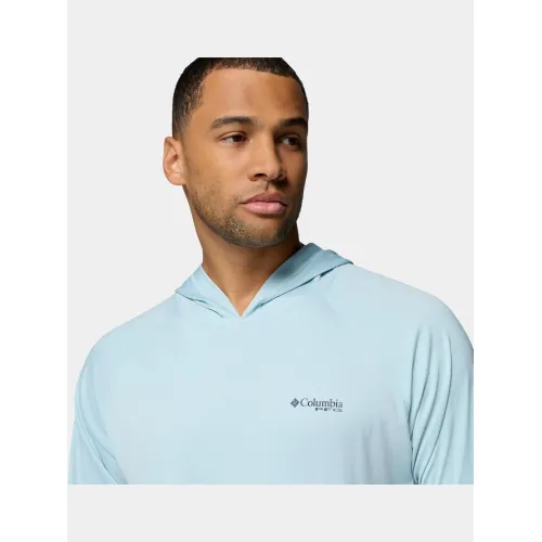 Columbia Terminal Tackle Hoodie Férfi Hosszú ujjú póló 482-Marine Light