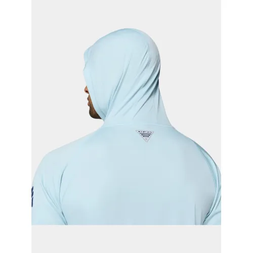 Columbia Terminal Tackle Hoodie Férfi Hosszú ujjú póló 482-Marine Light