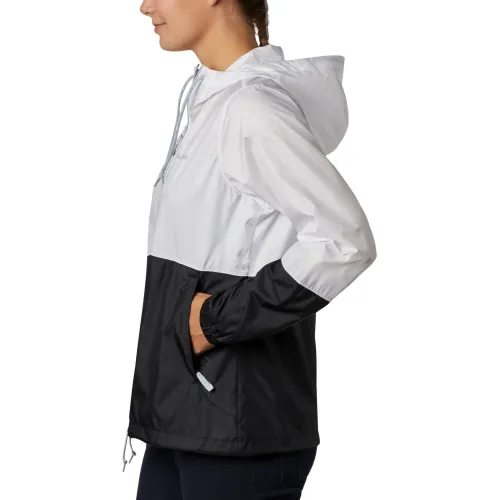 Columbia Flash Forward Windbreaker Női Utcai Kabát 101-White