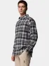 Columbia Cornell Woods Flannel Long Sleeve Shirt Férfi Ing 009-Black