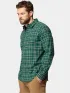 Columbia Cornell Woods Flannel Long Sleeve Shirt Férfi Ing 375-Rain Forest