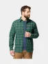 Columbia Cornell Woods Flannel Long Sleeve Shirt Férfi Ing 375-Rain Forest