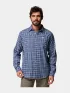 Columbia Cornell Woods Flannel Long Sleeve Shirt Férfi Ing 483-Dark Mountain