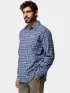 Columbia Cornell Woods Flannel Long Sleeve Shirt Férfi Ing 483-Dark Mountain