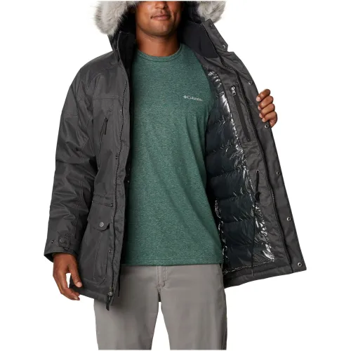 Columbia Barlow Pass 550 TurboDown Jacket Columbia Barlow Pass 550 TurboDown Jacket Férfi Utcai Kabát 014-Black