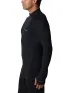 Columbia Midweight Stretch Long Sleeve Half Zip Férfi Aláöltözet 011-Black
