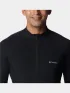 Columbia Midweight Stretch Long Sleeve Half Zip Férfi Aláöltözet 011-Black