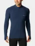Columbia Midweight Stretch Long Sleeve Half Zip Férfi Aláöltözet 464-Collegiate Navy