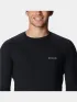 Columbia Midweight Stretch Long Sleeve Top Férfi Aláöltözet 011-Black