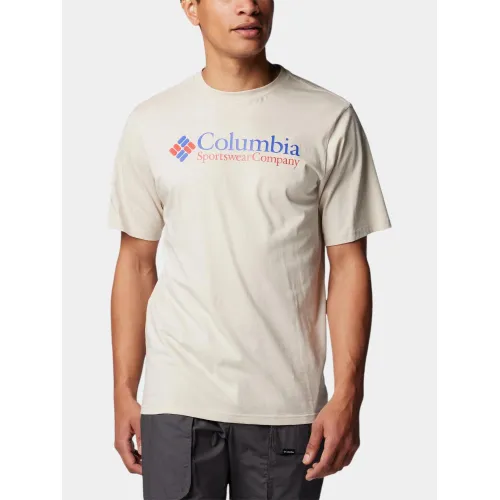Columbia Csc Basic Logo Short Sleeve Shirt Columbia Csc Basic Logo Short Sleeve Shirt Férfi Póló 279-Dark Stone