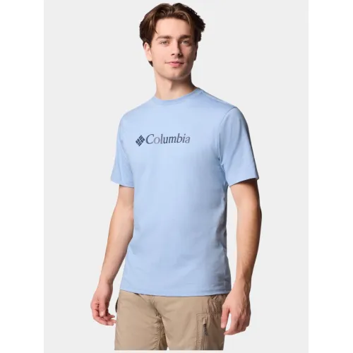 Columbia CSC Basic Logo Short Sleeve Shirt Férfi Póló 431-Ripple Blue