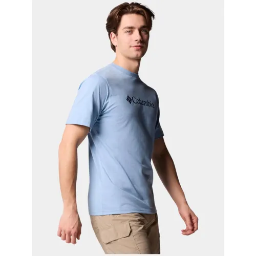 Columbia CSC Basic Logo Short Sleeve Shirt Férfi Póló 431-Ripple Blue