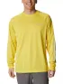 Columbia Terminal Tackle Heather LS Shirt Férfi Póló 716-Laser Lemon