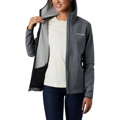 Columbia Heather Canyon Softshell Jacket Női Polár, Softshell, Középréteg 010-Black
