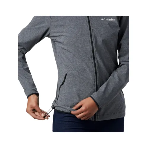 Columbia Heather Canyon Softshell Jacket Női Polár, Softshell, Középréteg 010-Black