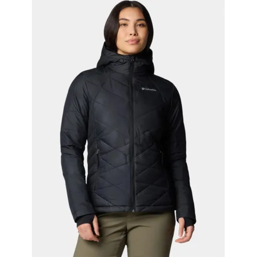 Columbia Heavenly Hooded Jacket Női Utcai Kabát 012-Black