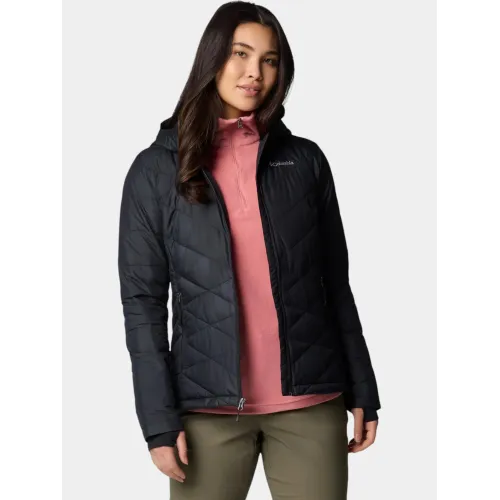 Columbia Heavenly Hooded Jacket Női Utcai Kabát 012-Black