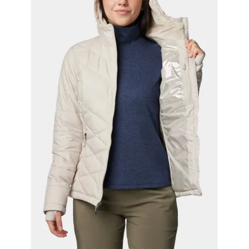 Columbia Heavenly Hooded Jacket Női Utcai Kabát 278-Dark Stone