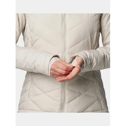 Columbia Heavenly Hooded Jacket Női Utcai Kabát 278-Dark Stone