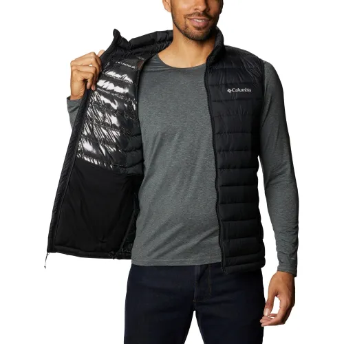 Columbia Powder Lite Vest Férfi Mellény 010-Black