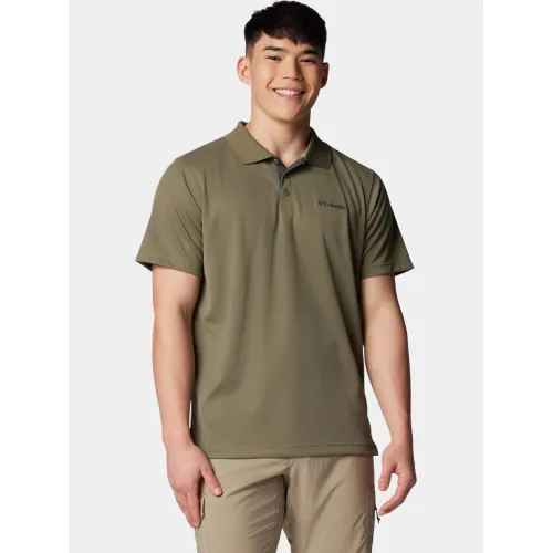 Columbia Utilizer Polo Férfi Galléros póló 397-Stone Green