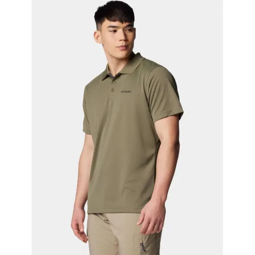 Columbia Utilizer Polo Férfi Galléros póló 397-Stone Green