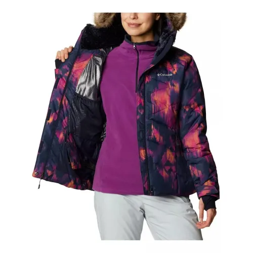 Columbia Lay D Down II Jacket Női Utcai Kabát 471-Collegiate Navy