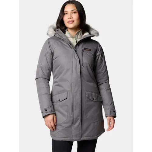Columbia Suttle Mountain Long Insulated Jacket Női Utcai Kabát 024-City Grey