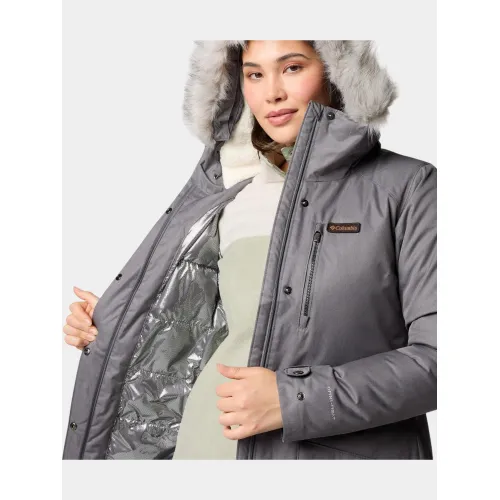 Columbia Suttle Mountain Long Insulated Jacket Női Utcai Kabát 024-City Grey