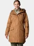 Columbia Suttle Mountain Long Insulated Jacket Női Utcai Kabát 225-Camel Brown