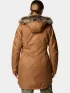 Columbia Suttle Mountain Long Insulated Jacket Női Utcai Kabát 225-Camel Brown
