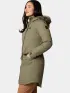 Columbia Suttle Mountain Long Insulated Jacket Női Utcai Kabát 397-Stone Green