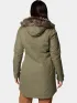 Columbia Suttle Mountain Long Insulated Jacket Női Utcai Kabát 397-Stone Green