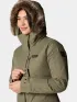 Columbia Suttle Mountain Long Insulated Jacket Női Utcai Kabát 397-Stone Green