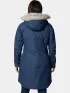 Columbia Suttle Mountain Long Insulated Jacket Női Utcai Kabát 464-Collegiate Navy