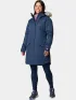 Columbia Suttle Mountain Long Insulated Jacket Női Utcai Kabát 464-Collegiate Navy