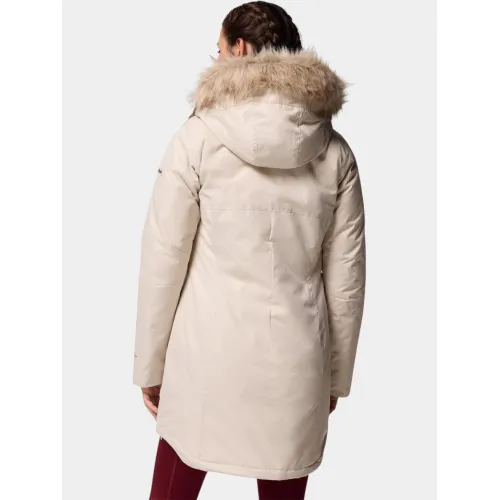 Columbia Suttle Mountain Long Insulated Jacket Női Utcai Kabát 279-Dark Stone