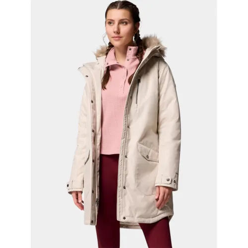 Columbia Suttle Mountain Long Insulated Jacket Női Utcai Kabát 279-Dark Stone