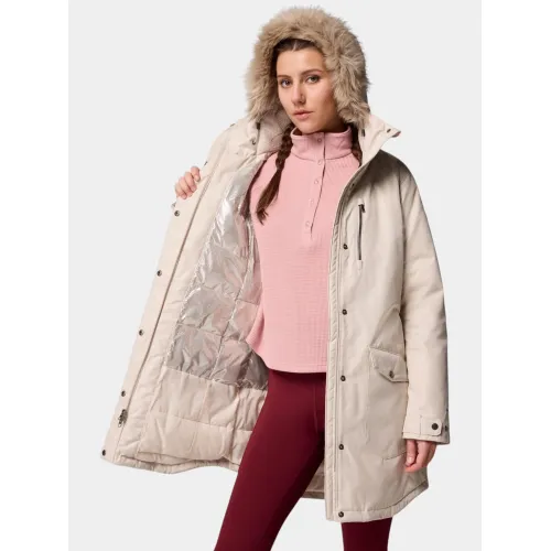 Columbia Suttle Mountain Long Insulated Jacket Női Utcai Kabát 279-Dark Stone